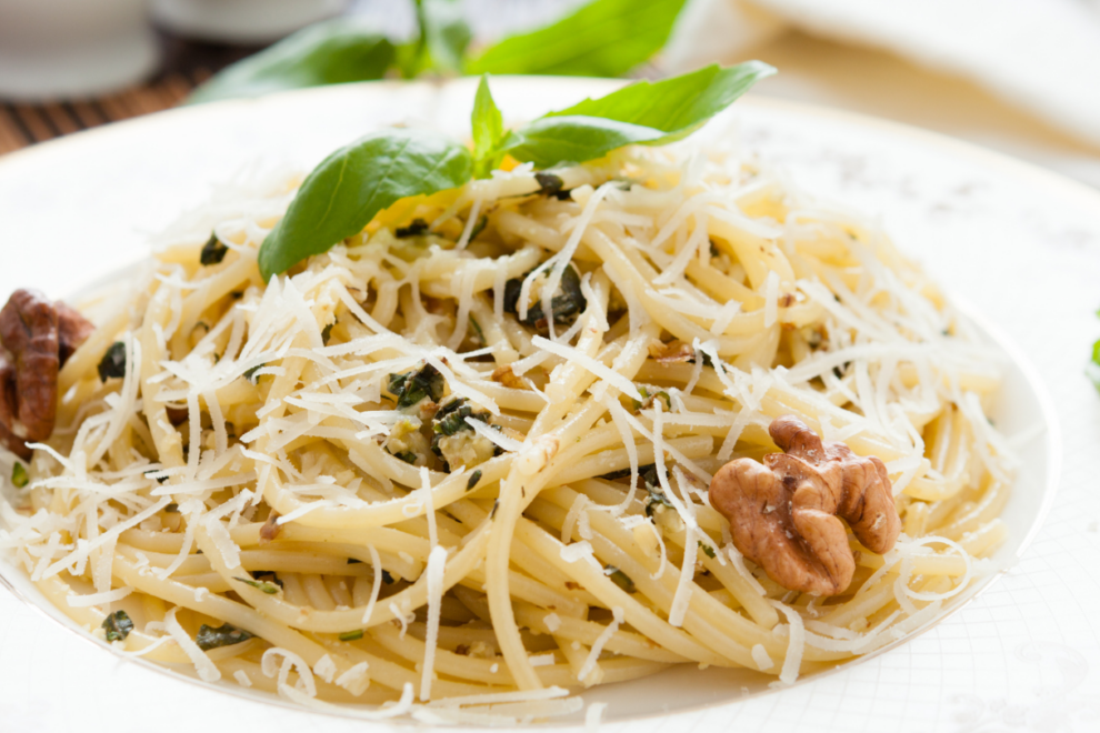 espaguetiQuesoNueces