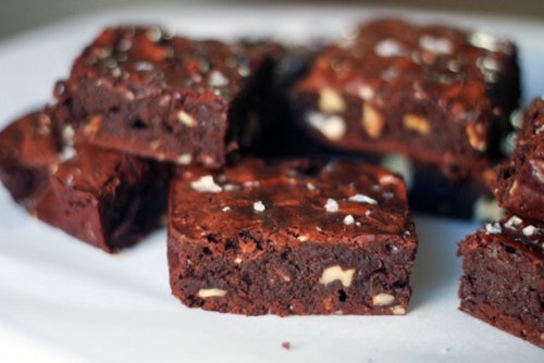 Brownies de nueces Brownies de nueces